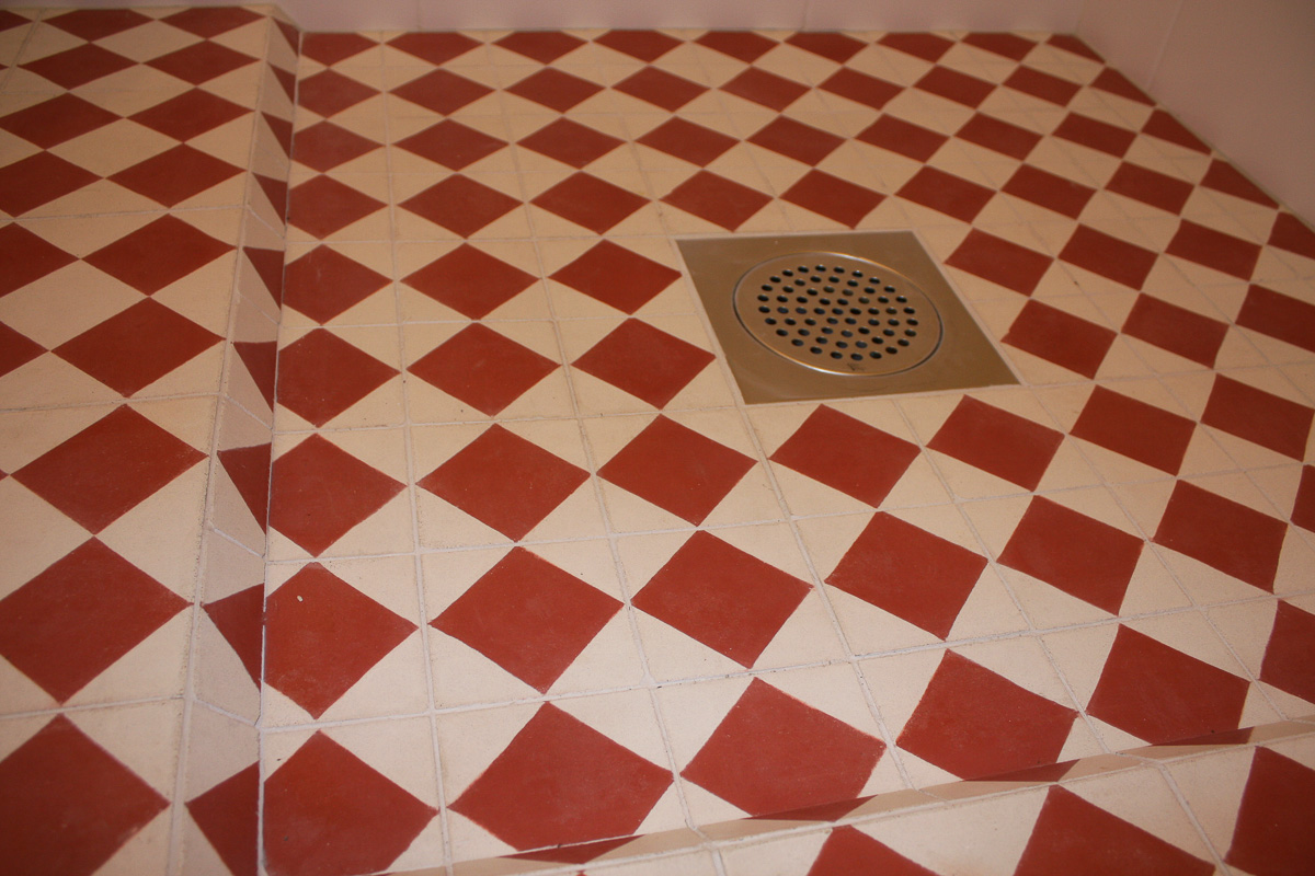 Leikkaus detalji, sementtilaatta, Hanko
