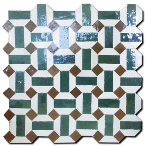 CHGHOLBAN 31*31cm (1,6kg) Zellige plates