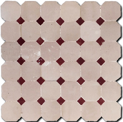MUTHAMAN 30*30cm (1,6kg) Zellige plates