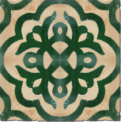 ESPIEL MONTORO 10*10cm (4 pcs) Collection Cordoba, Zellige Tiles