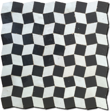 CHAAYER 31*31cm (1,75kg) Zellige plates