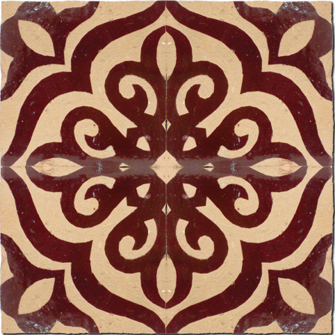 MONTORO 10*10cm (4 pcs) Collection Cordoba, Zellige Tiles
