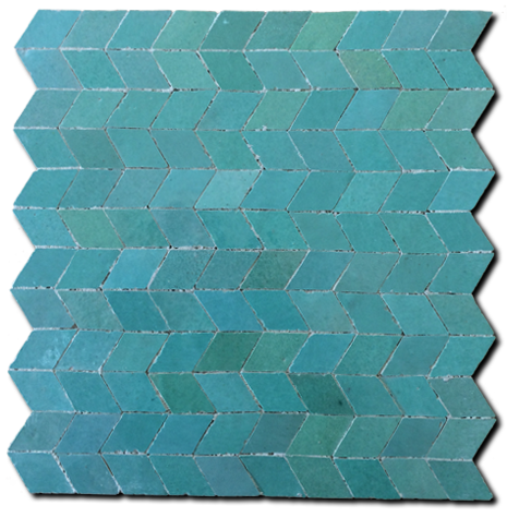 NZIK 20,5*20cm (0,65kg) Zellige plates