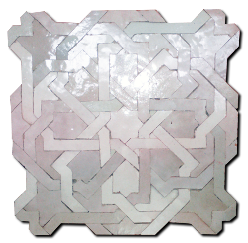 TZAJIK 30*30cm (1,3kg) Zellige plates